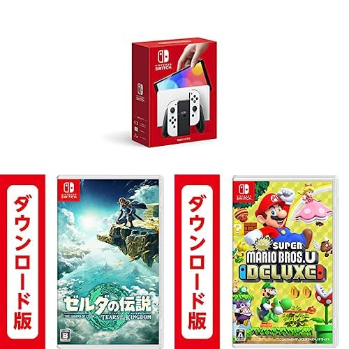 Nintendo Switch - (最安値)ニンテンドー スイッチ 有機ELモデル  ホワイト Nintendo Switch 有機ELモデル Joy-Con(L)/(R) ホワイト 任天堂